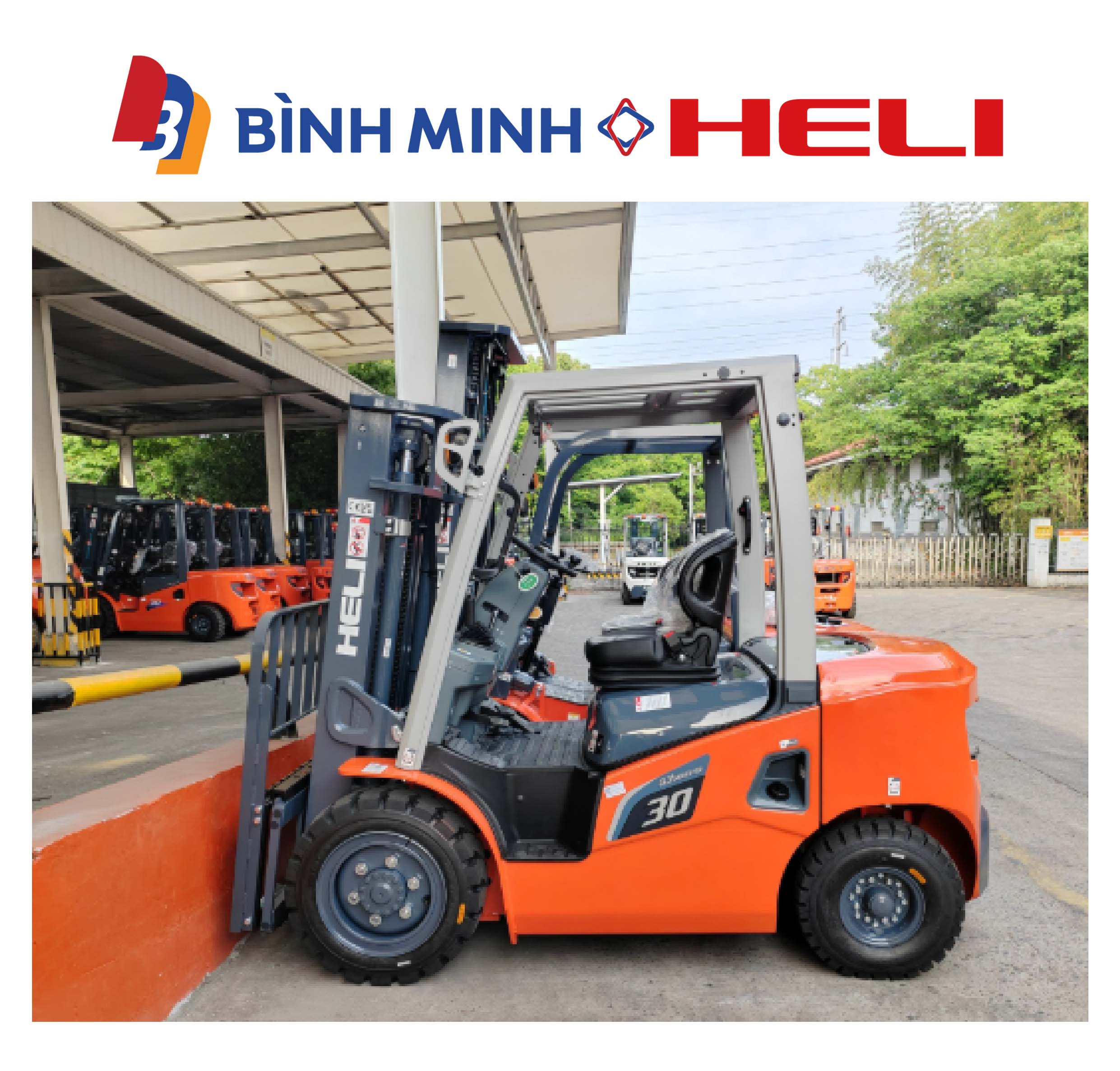 xe nâng dầu 3 tấn dòng G3 series