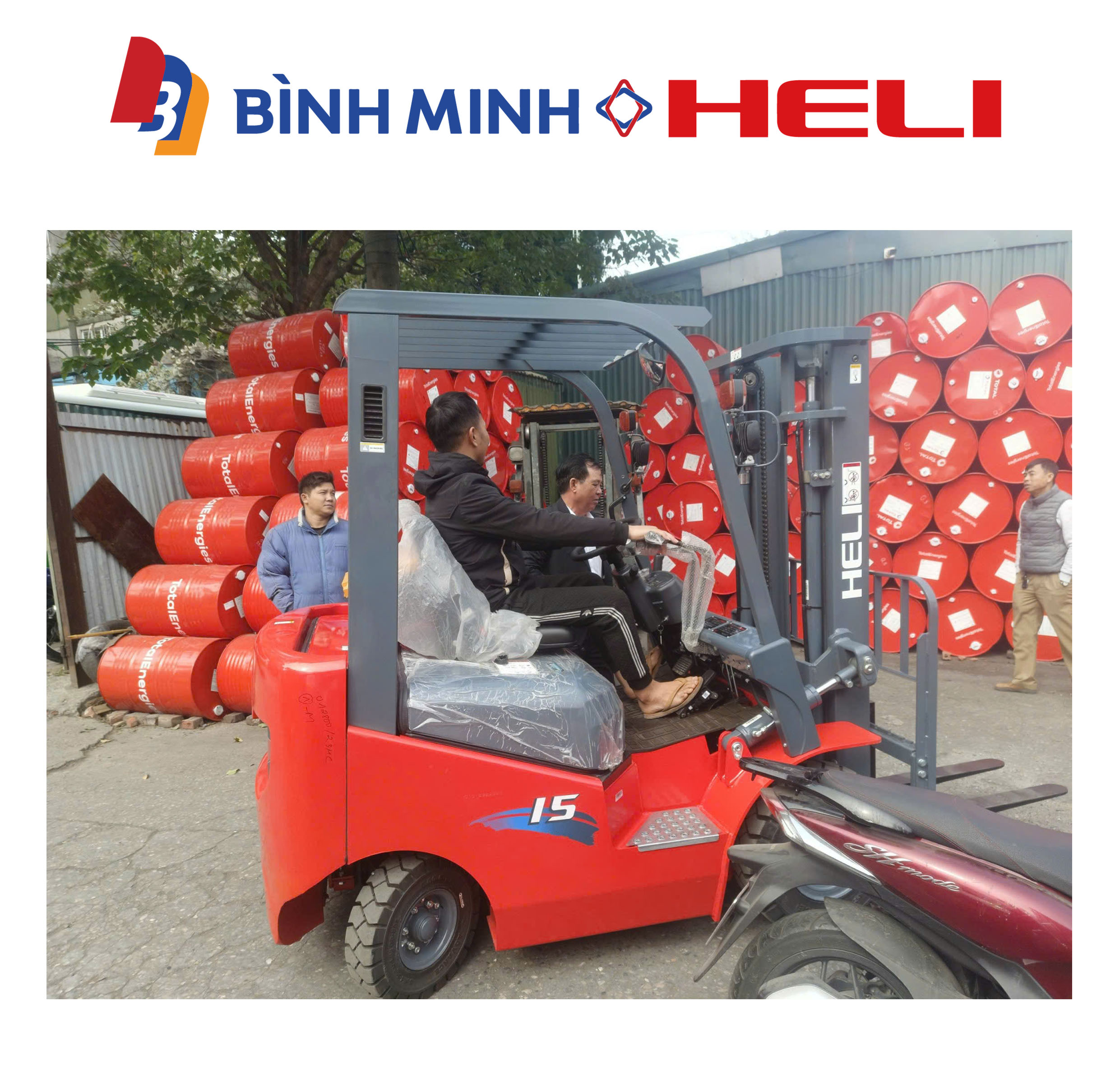 xe nâng dầu 1.5 tấn dòng K2 series