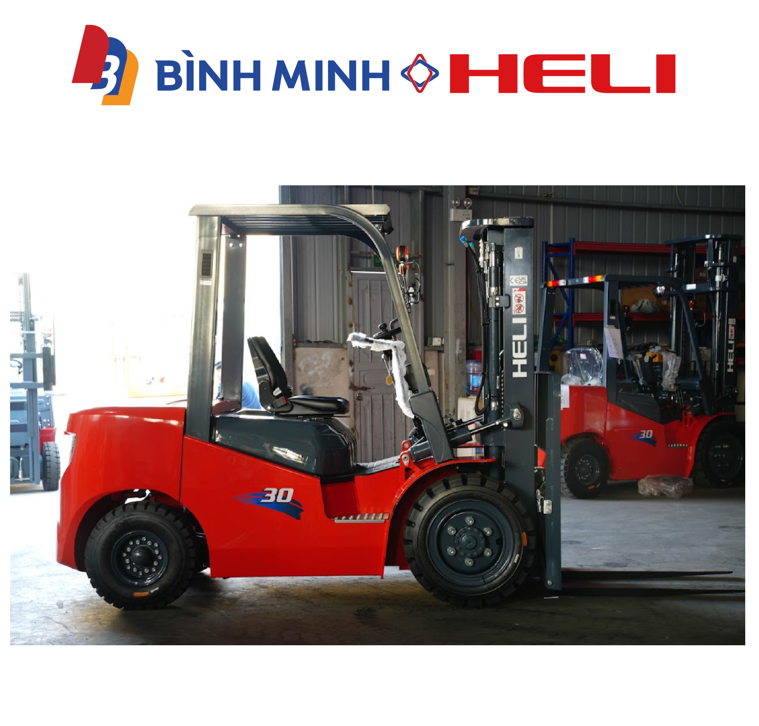 xe nâng dầu 3 tấn K2 series