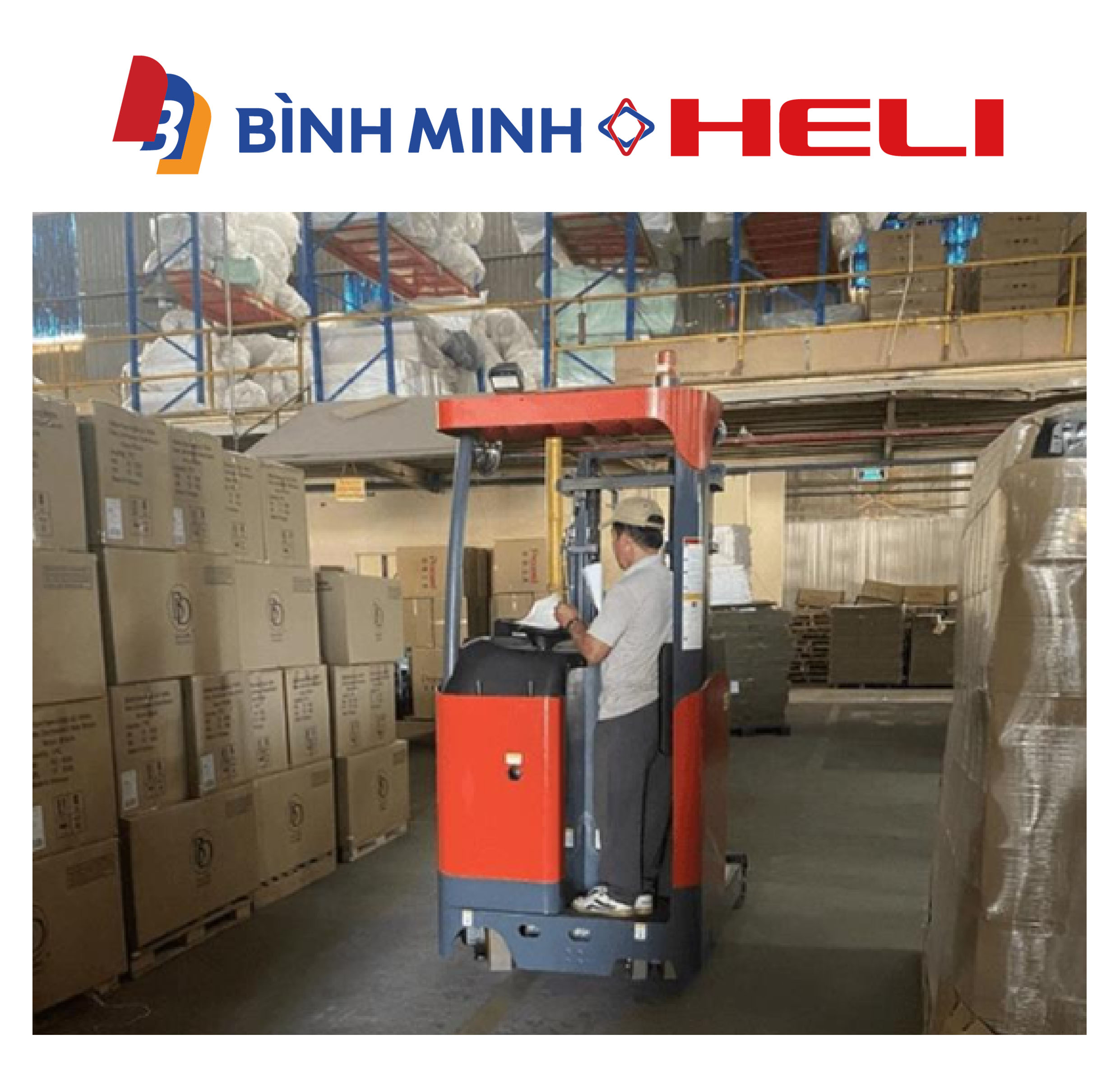 xe nâng reach truck 1.5 tấn CQD15