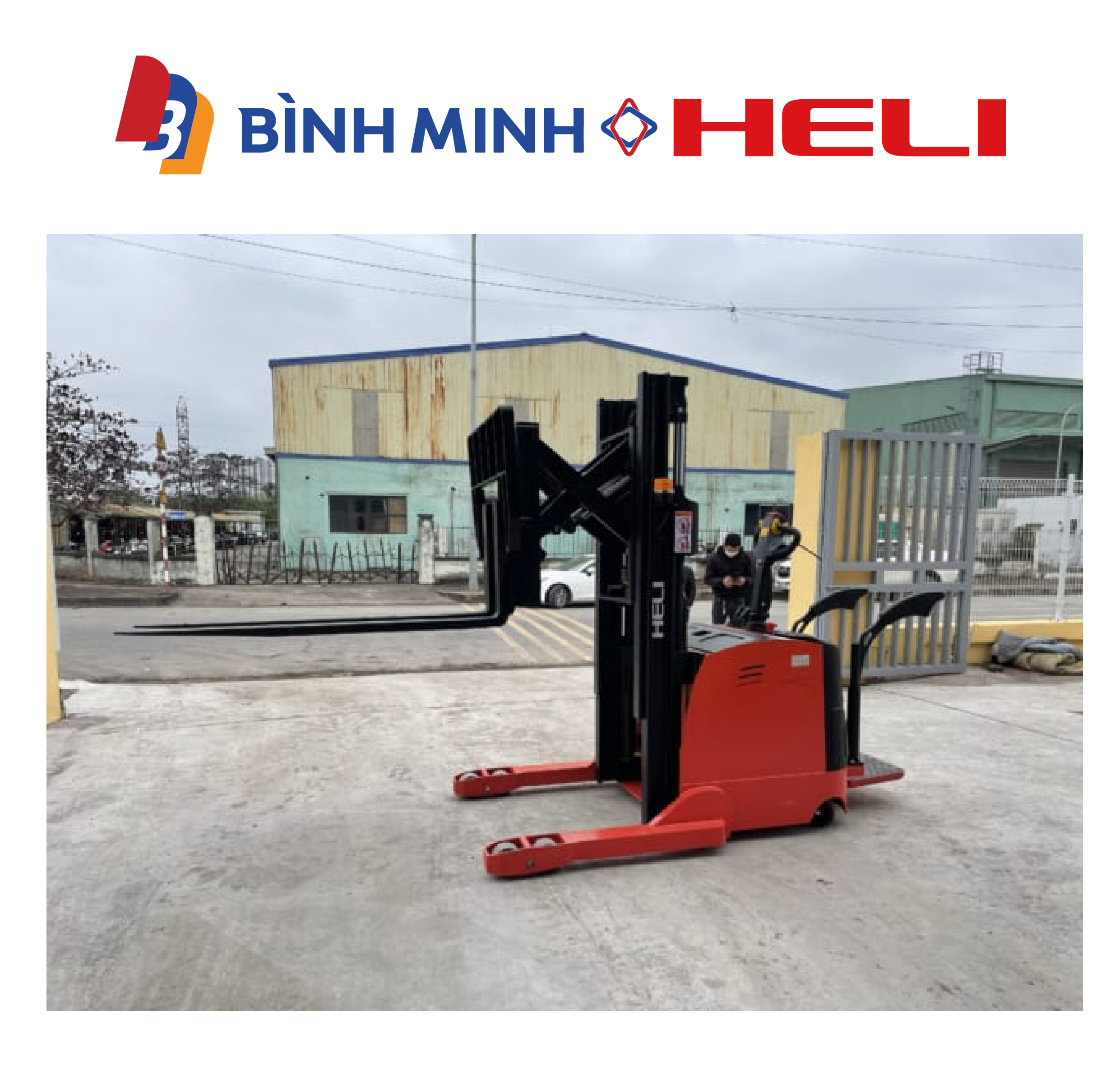 xe nâng điện tay cao 1.5 tấn CQDH15R