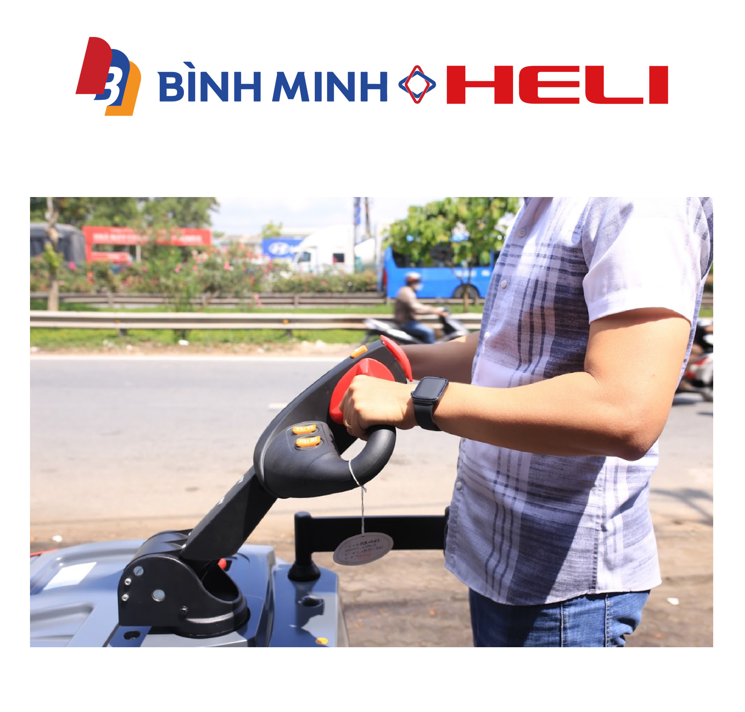 xe nâng điện tay cao 1.2 tấn CQDM12-810
