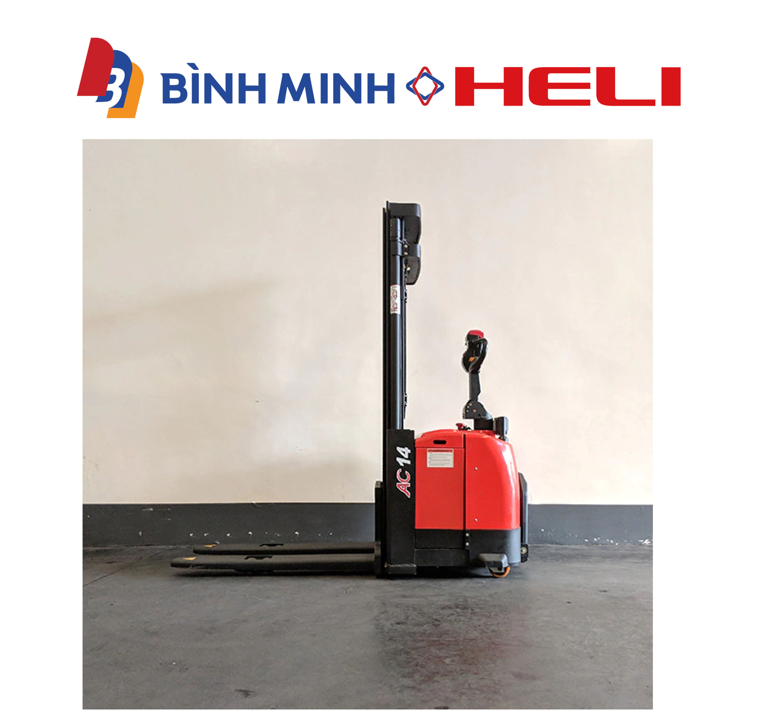 xe nâng điện tay cao 1.4 tấn CDD14-980
