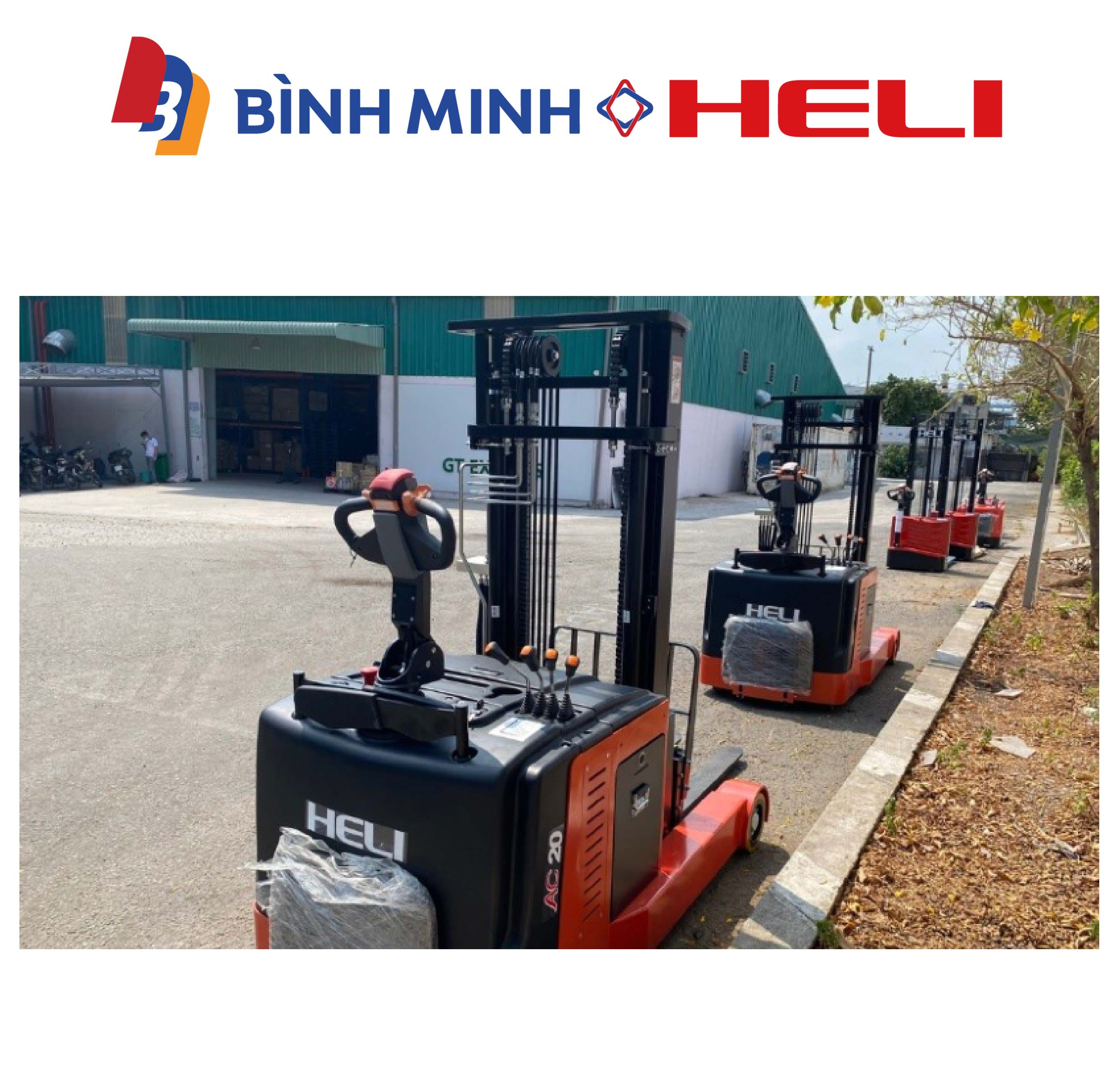 xe nâng reach truck 2 tấn CQDM20J