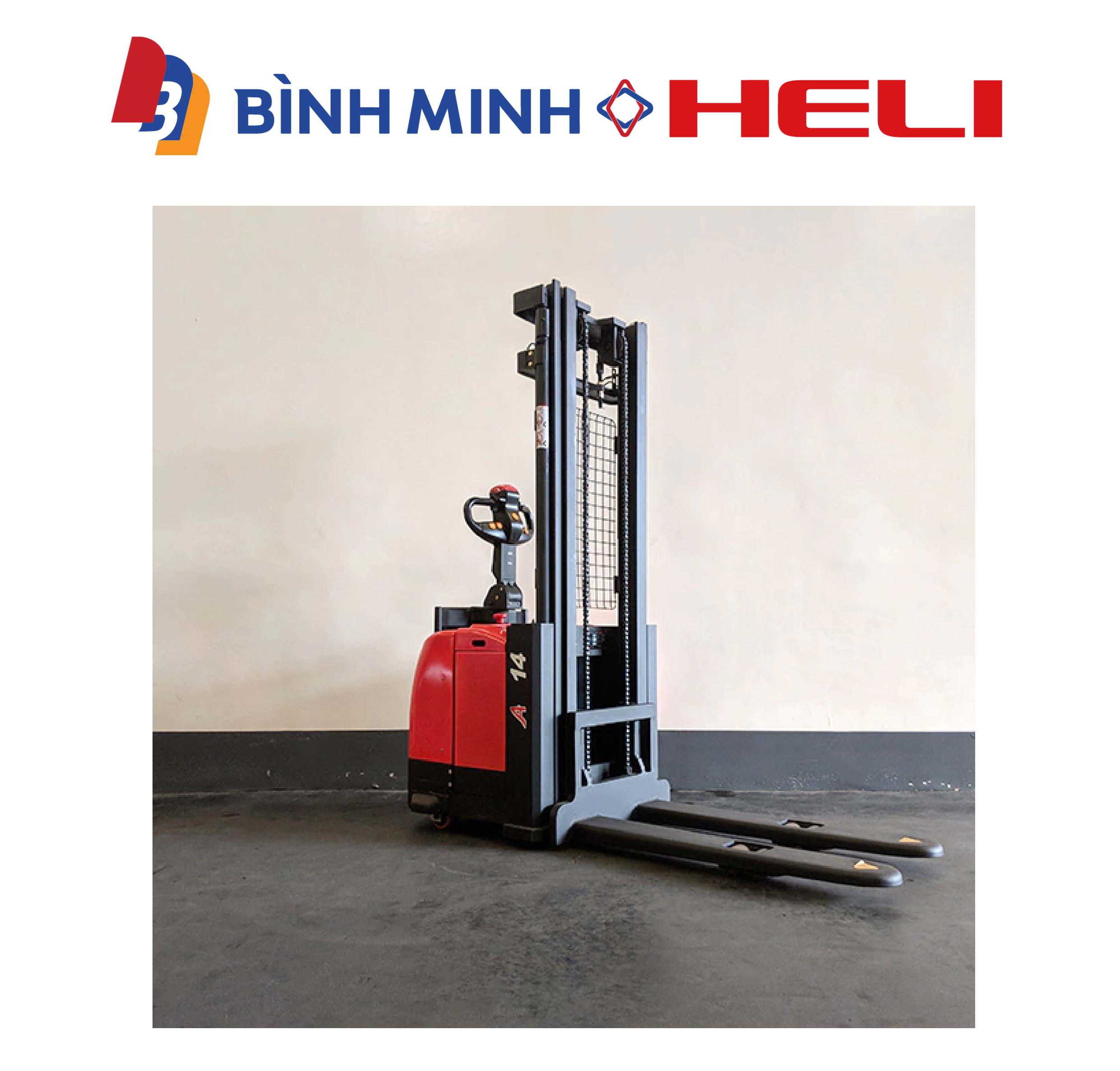 xe nâng điện tay cao 1.4 tấn CDD14-980