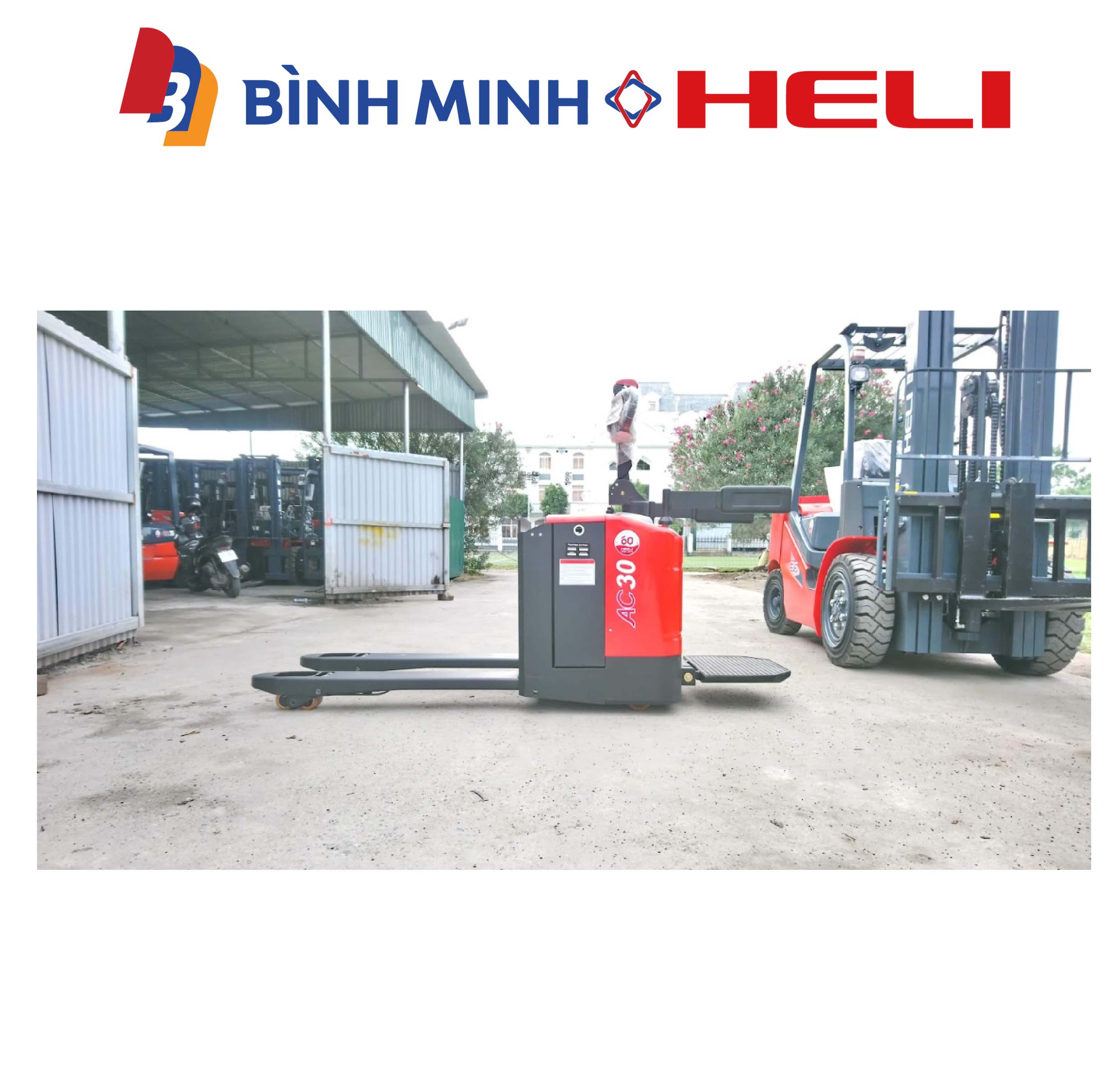 xe nâng điện đứng lái 3 tấn CBD30-470