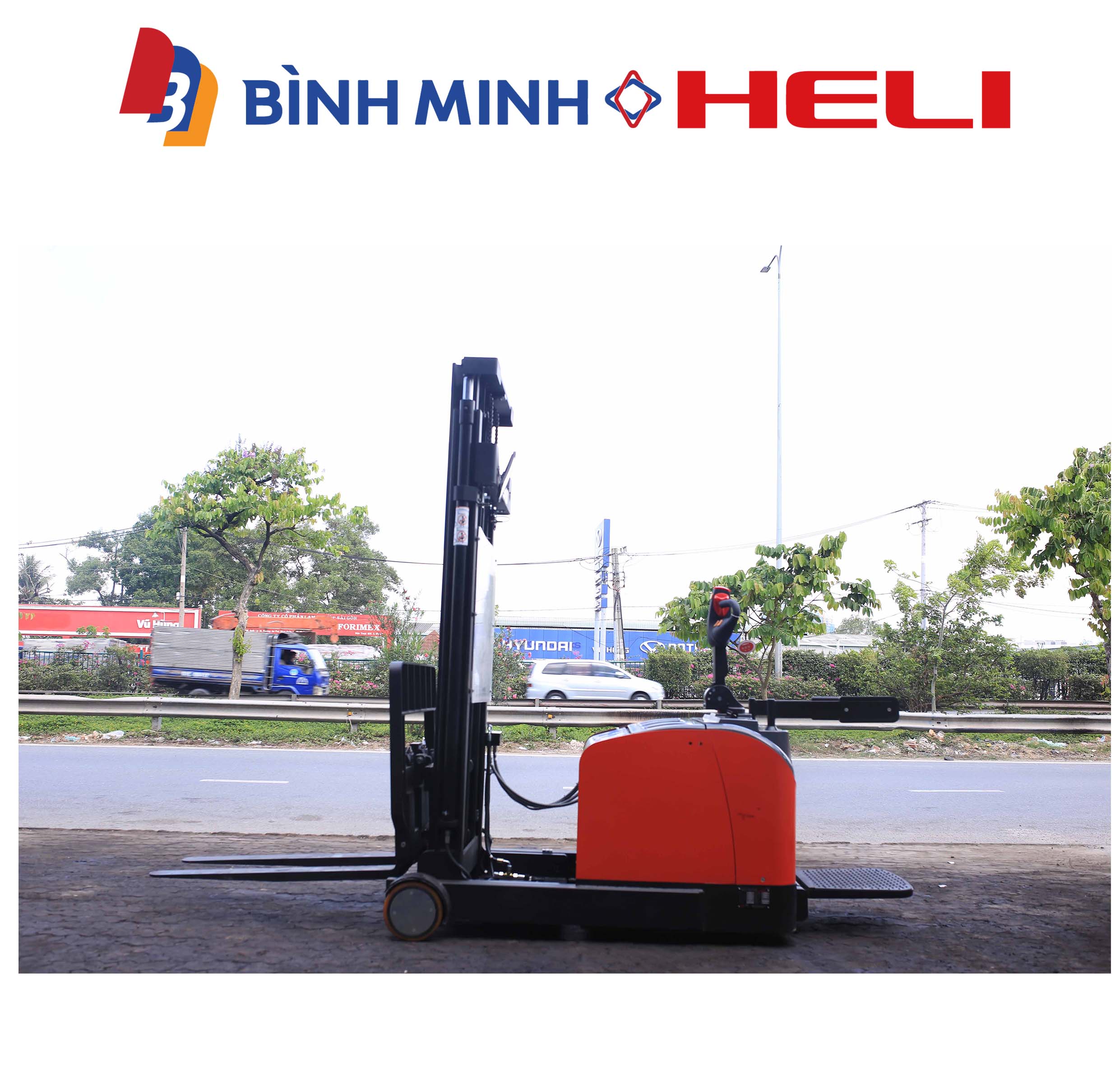 xe nâng điện tay cao 1.2 tấn CQDM12-810