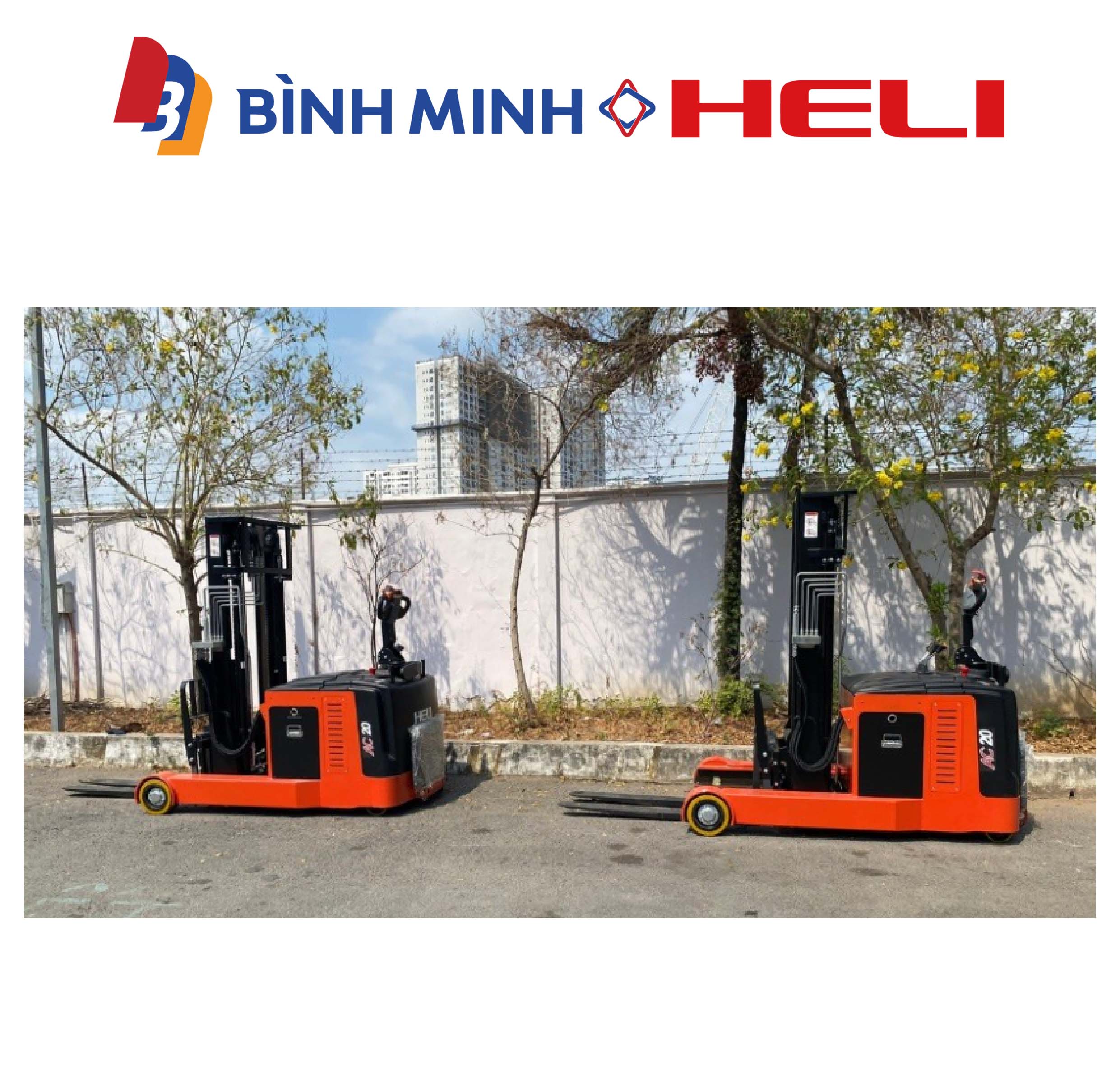 xe nâng reach truck 2 tấn CQDM20J