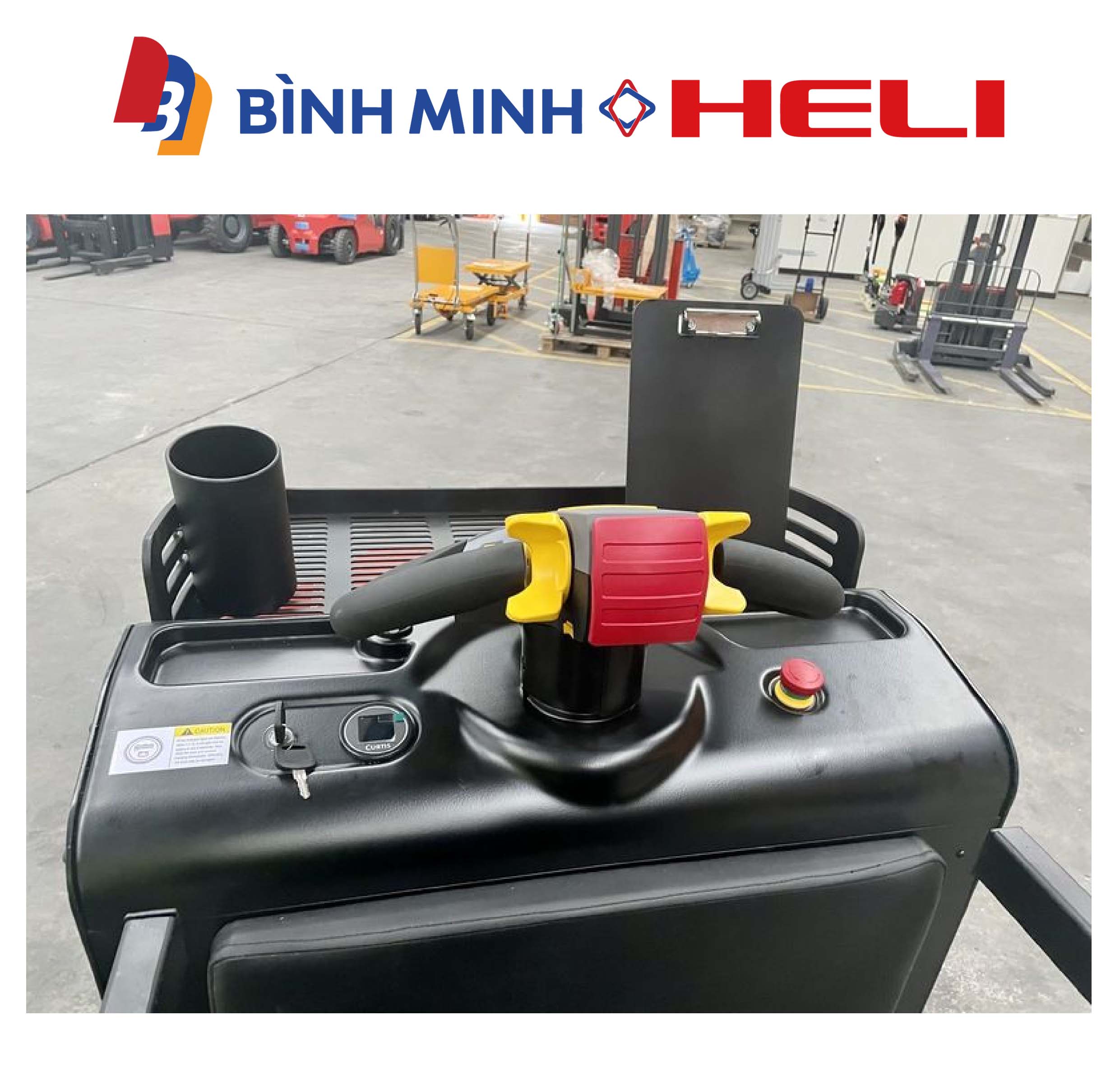 xe nâng điện order picker 1 tấn OPL10