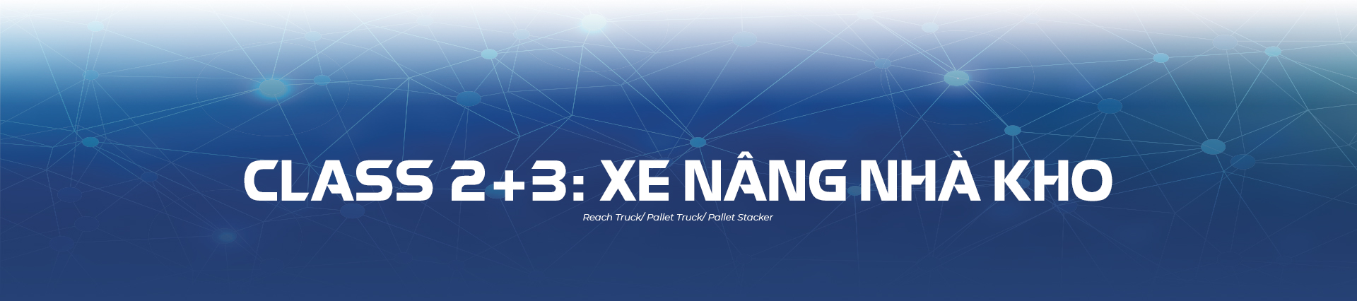 Xe nâng nhà kho