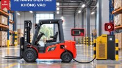 Xe nâng điện sạc không vào: Nguyên nhân và cách khắc phục