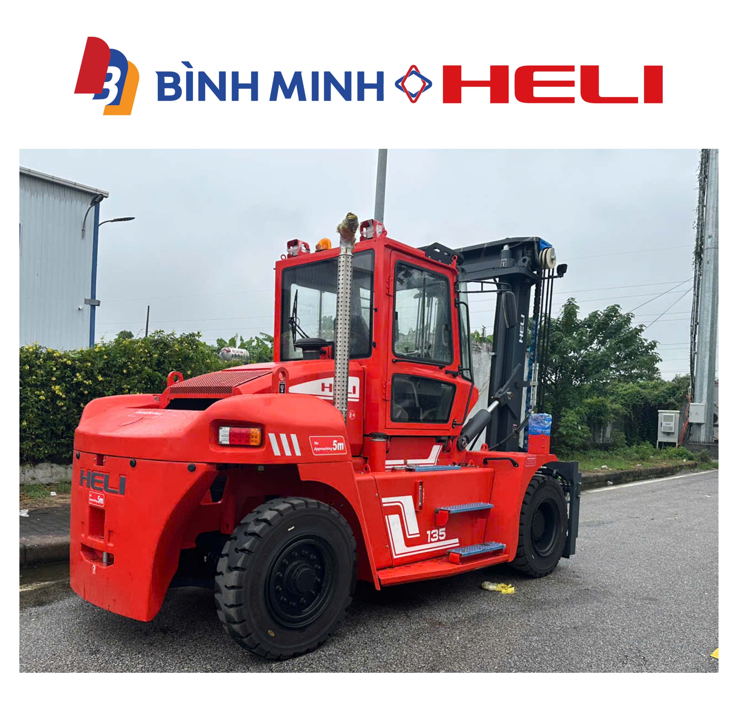 xe nâng dầu g series 13.5 tấn