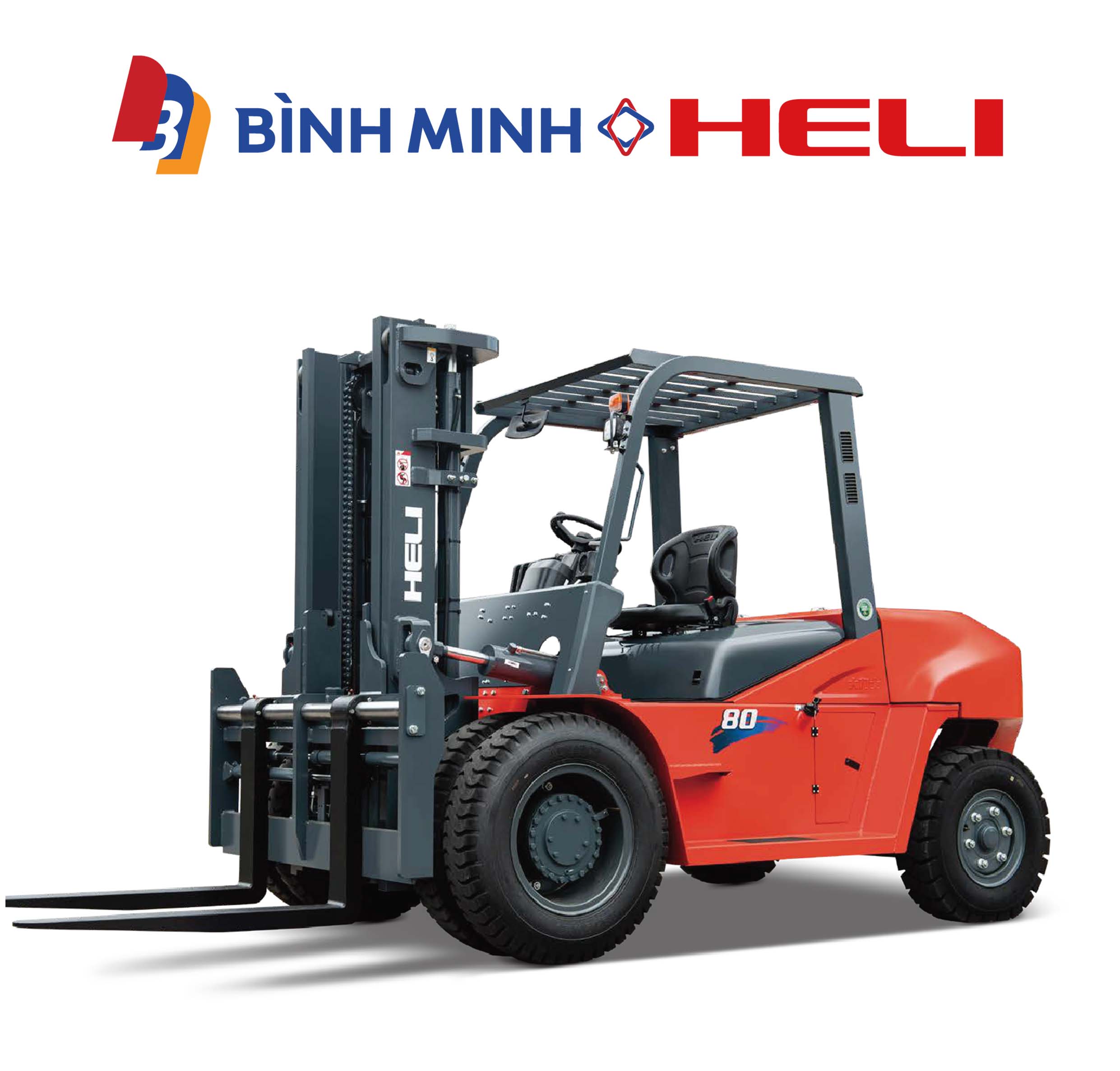 xe nâng dầu 8 tấn dòng K2 series