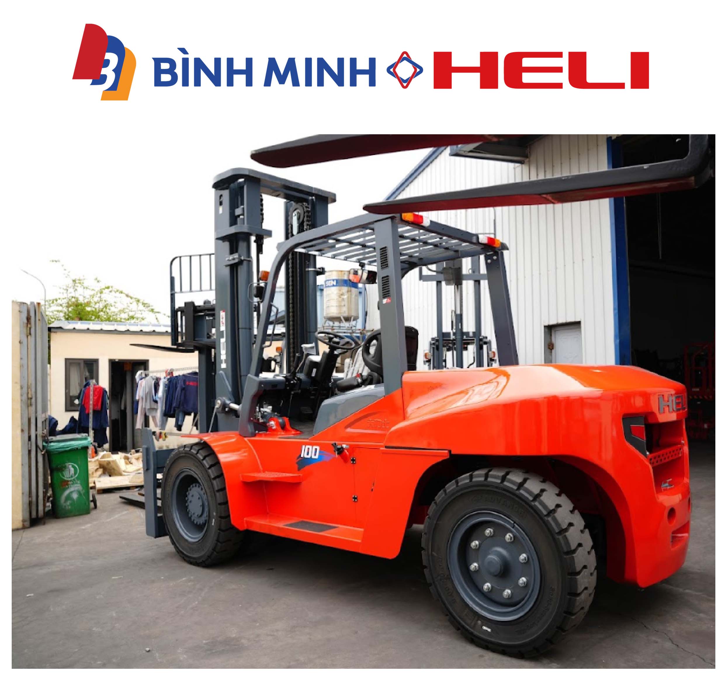 xe nâng dầu dòng k2 series 10 tấn