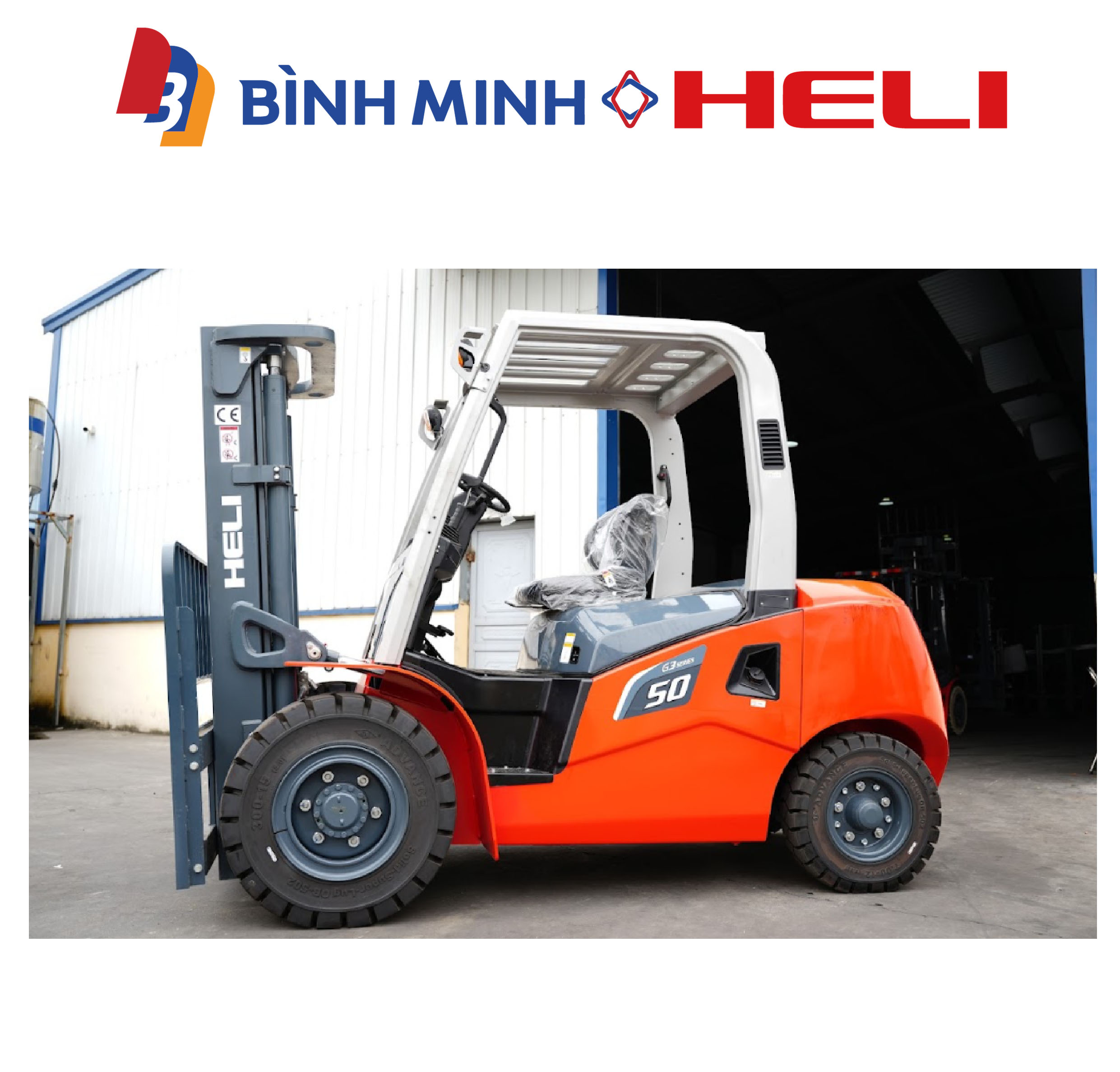 xe nâng dầu g3 series 5 tấn