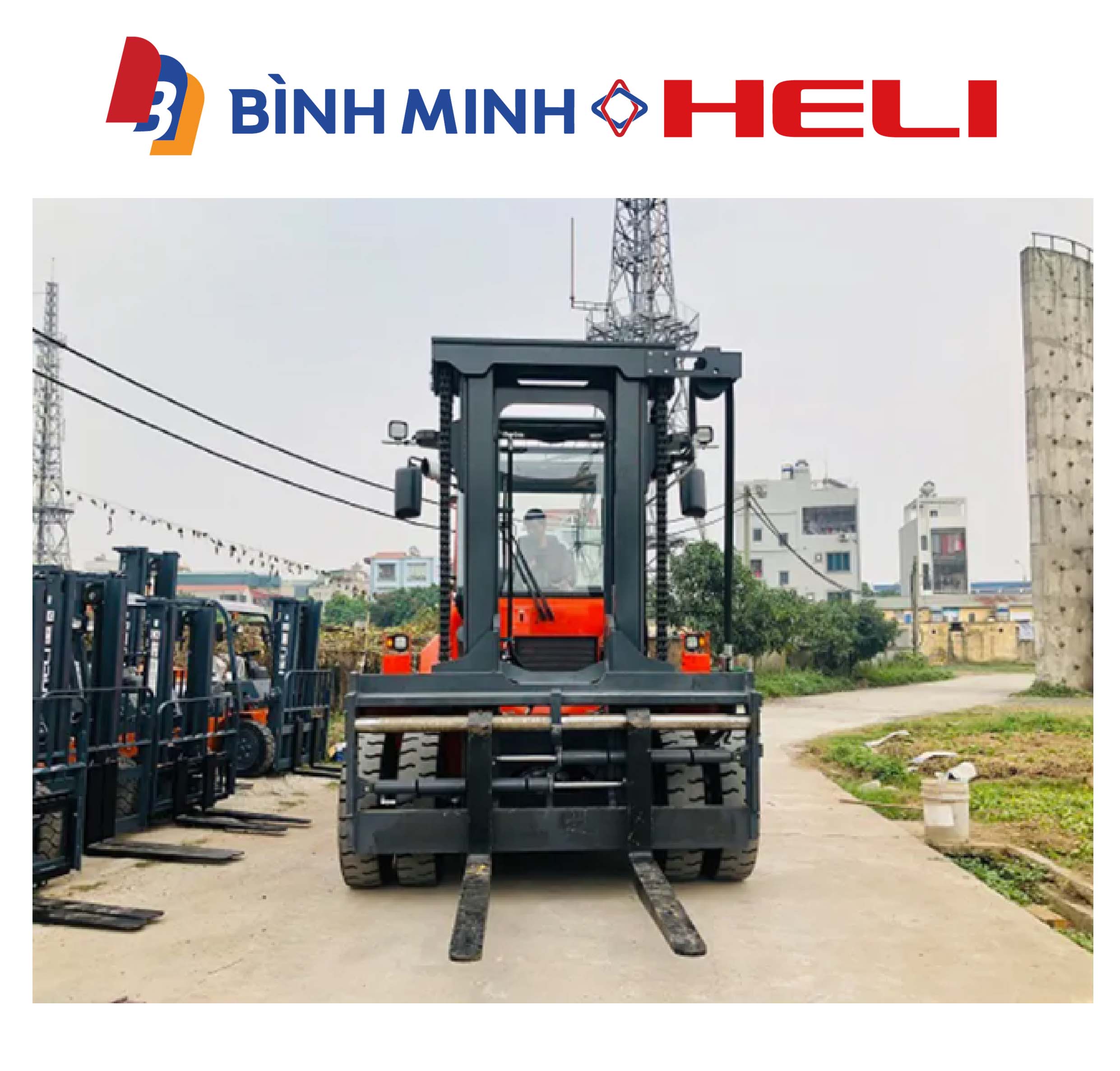 xe nâng dầu g series 14 tấn