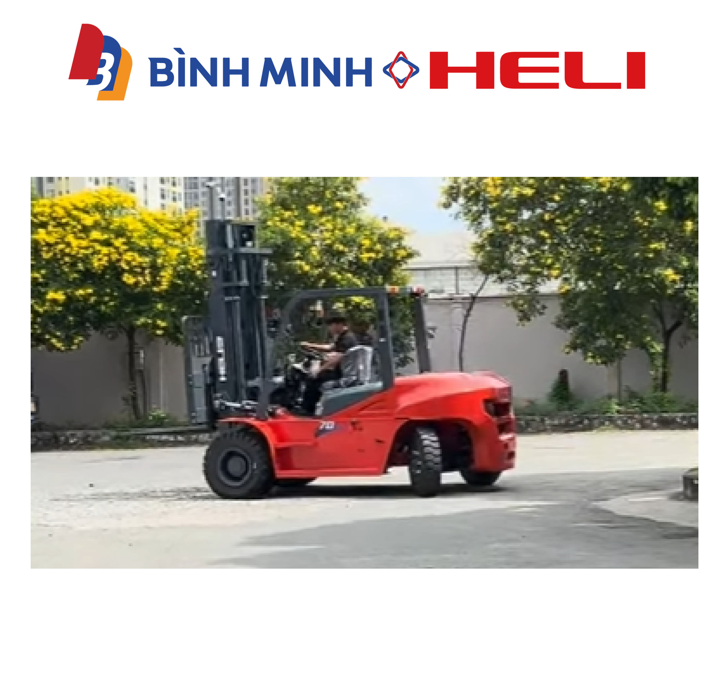 xe nâng dầu K2 series 7 tấn
