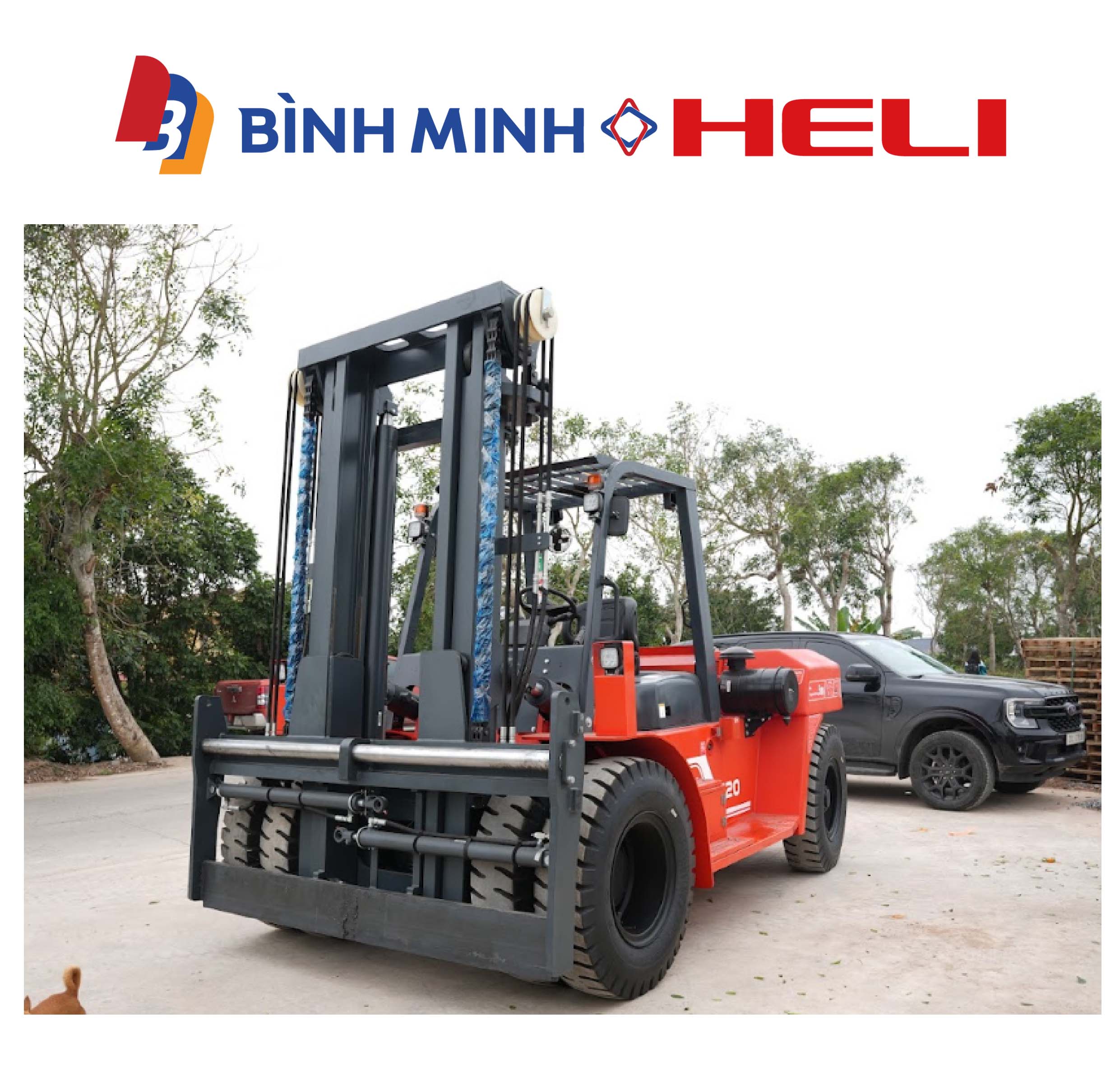 xe nâng dầu h series 12 tấn