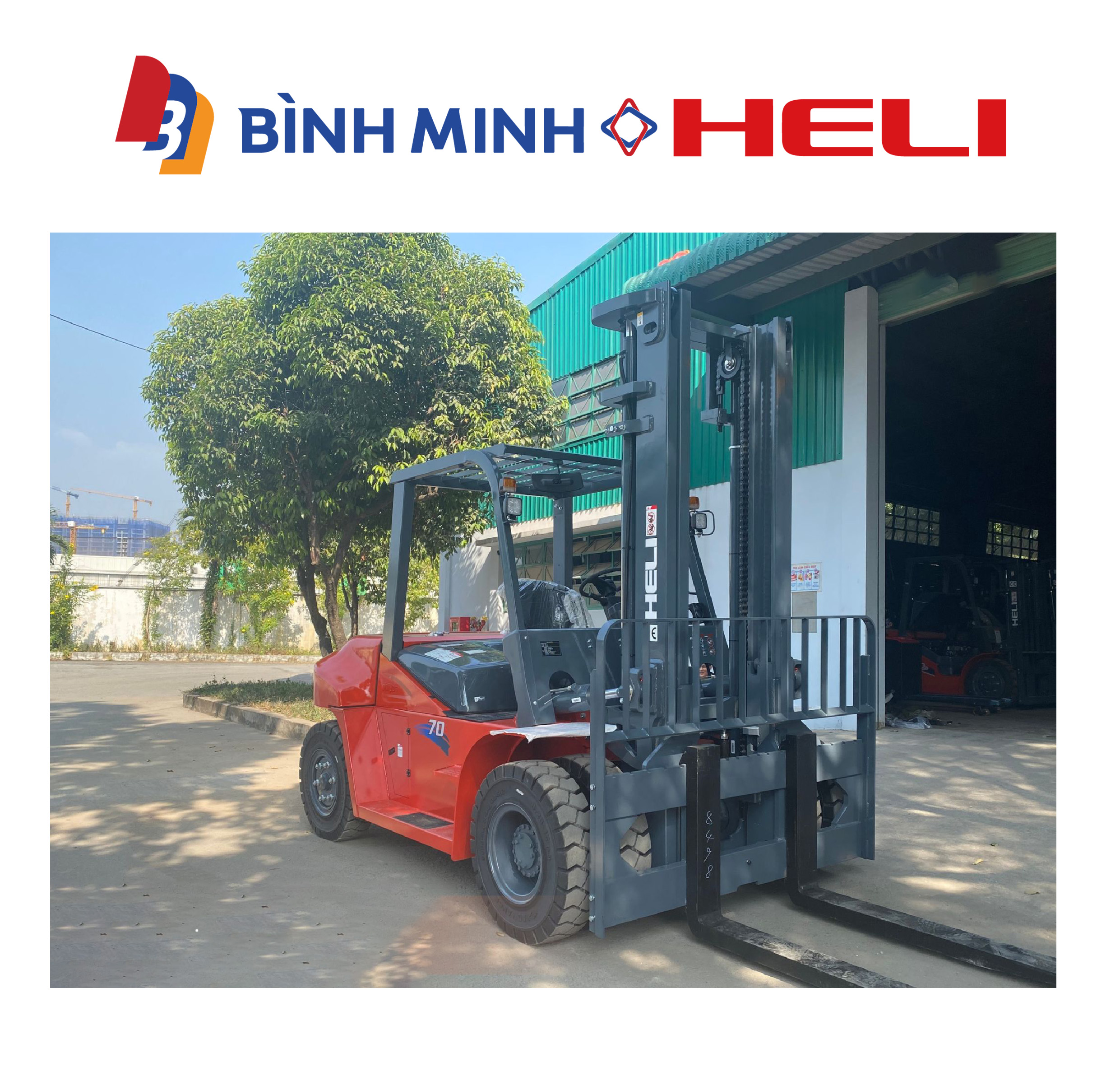 xe nâng dầu K2 series 7 tấn
