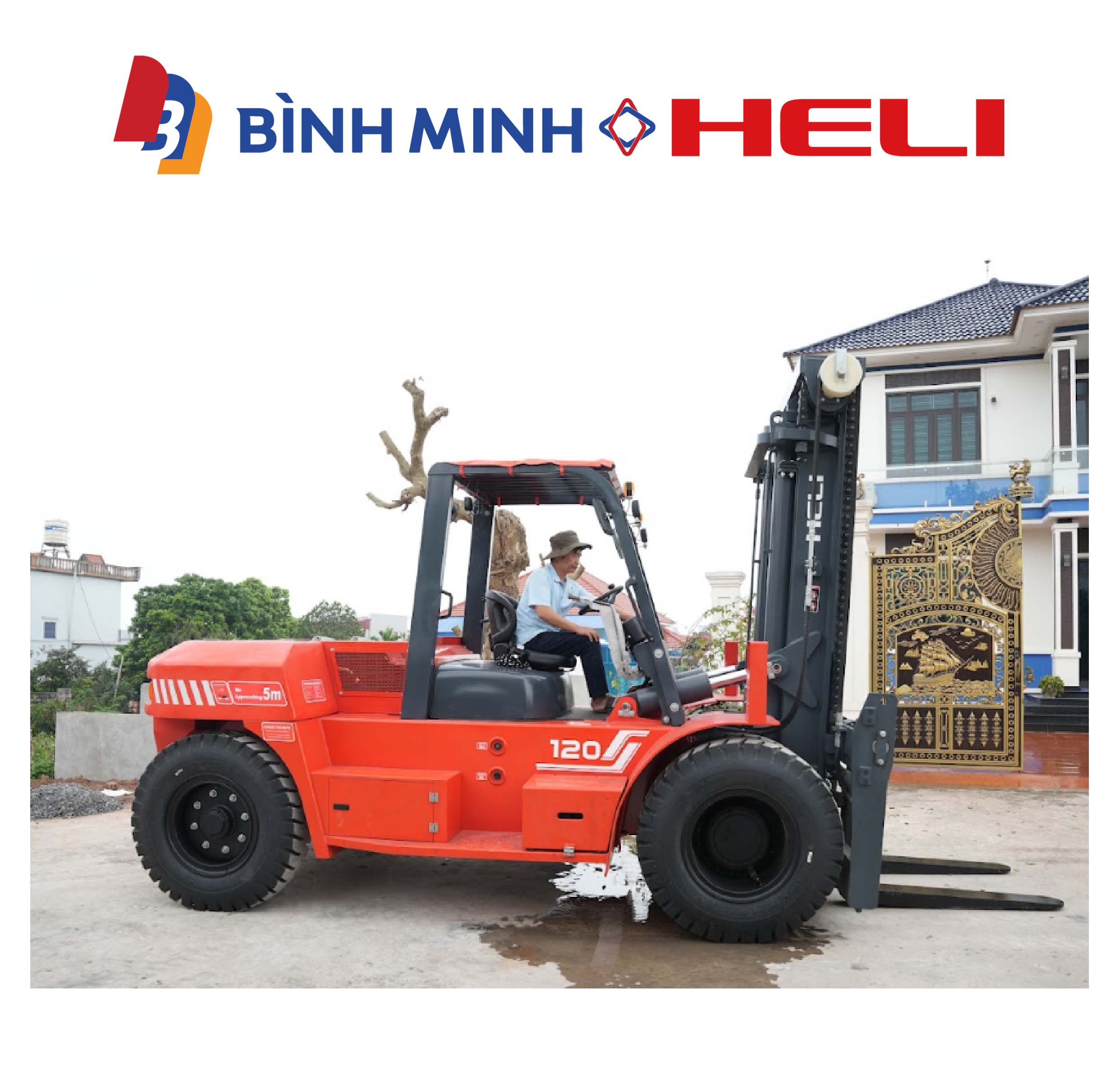 xe nâng dầu h series 12 tấn