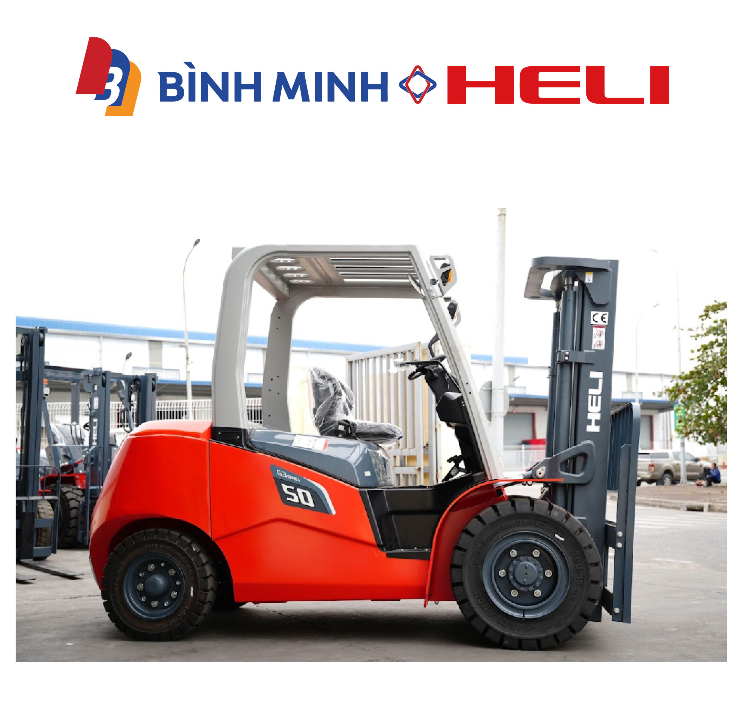 xe nâng dầu g3 series 5 tấn