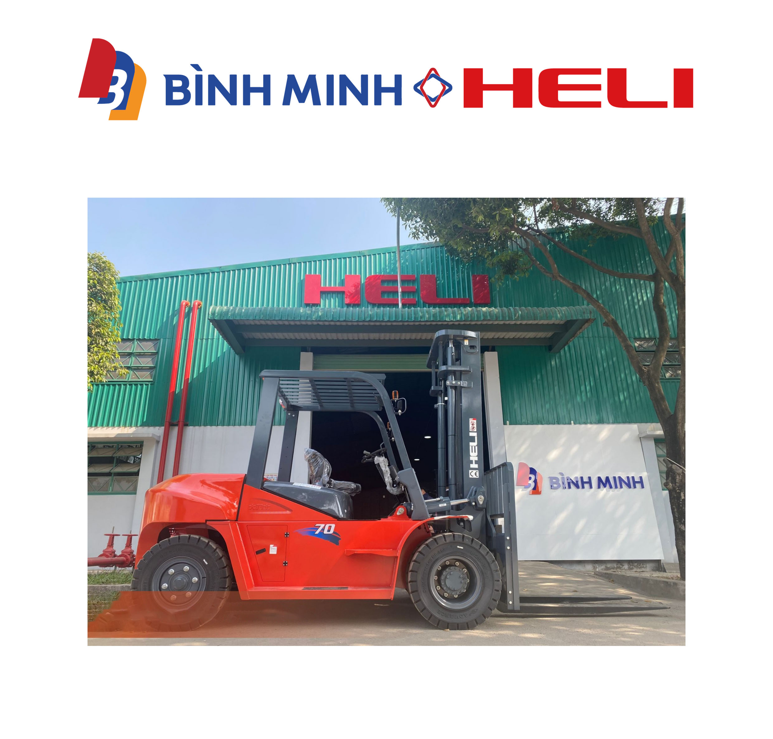 xe nâng dầu K2 series 7 tấn