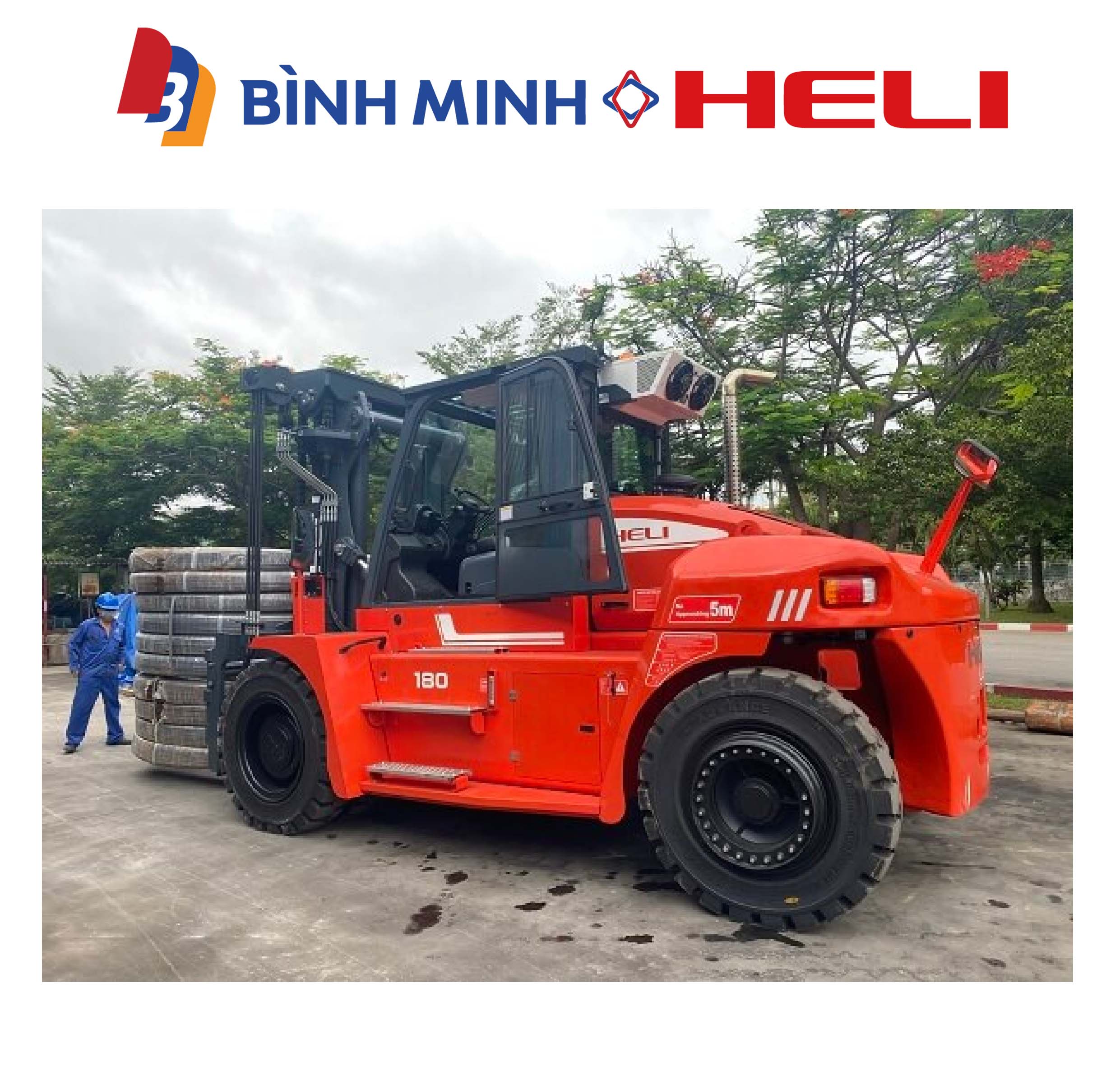 xe nâng dầu g series 18 tấn