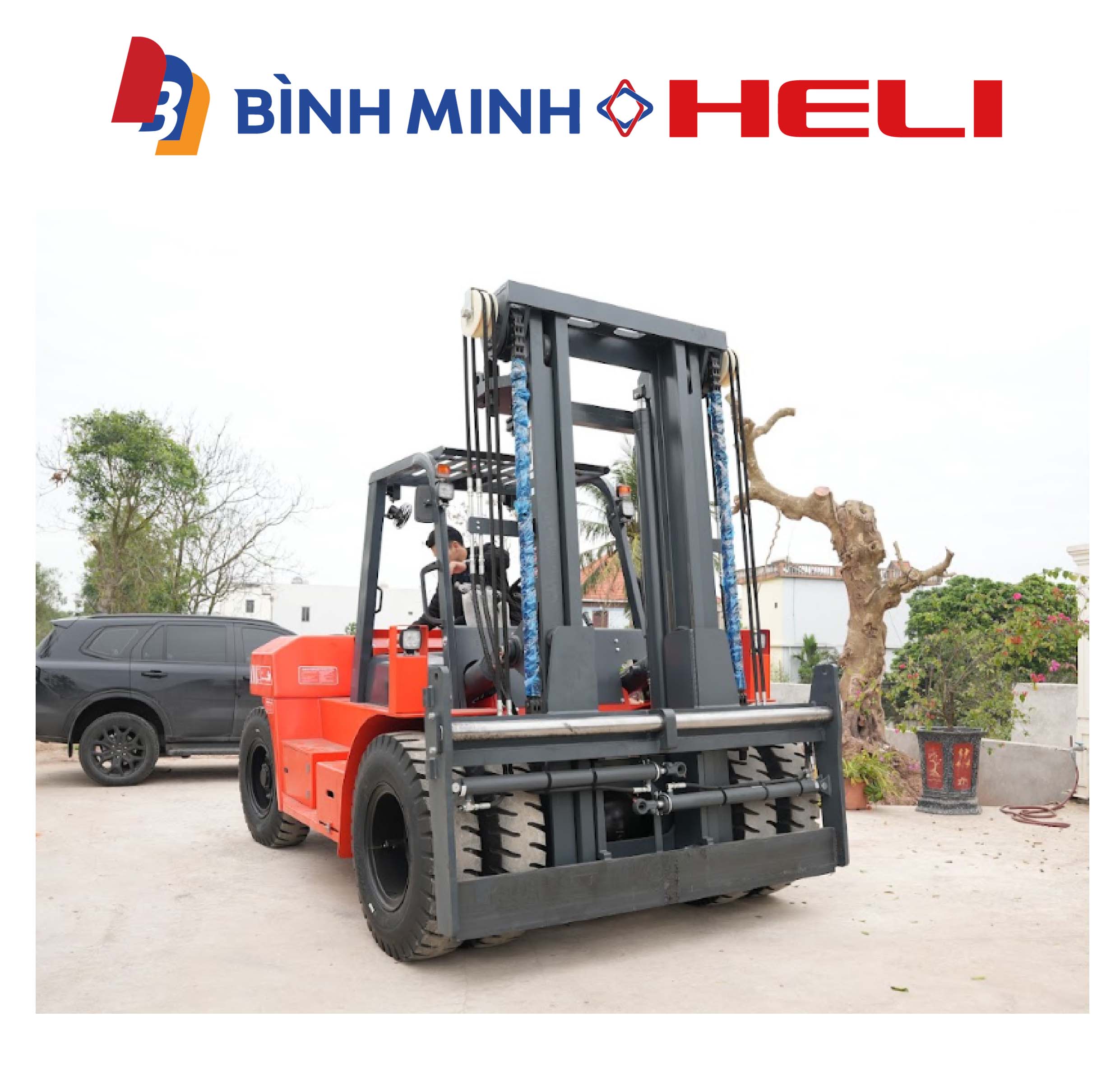 xe nâng dầu h series 12 tấn