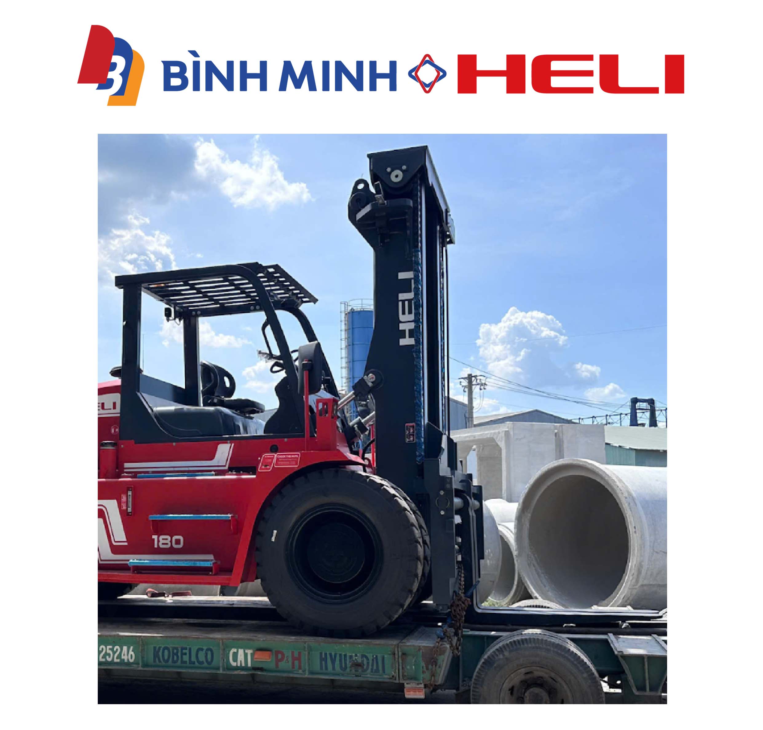 xe nâng dầu g series 18 tấn
