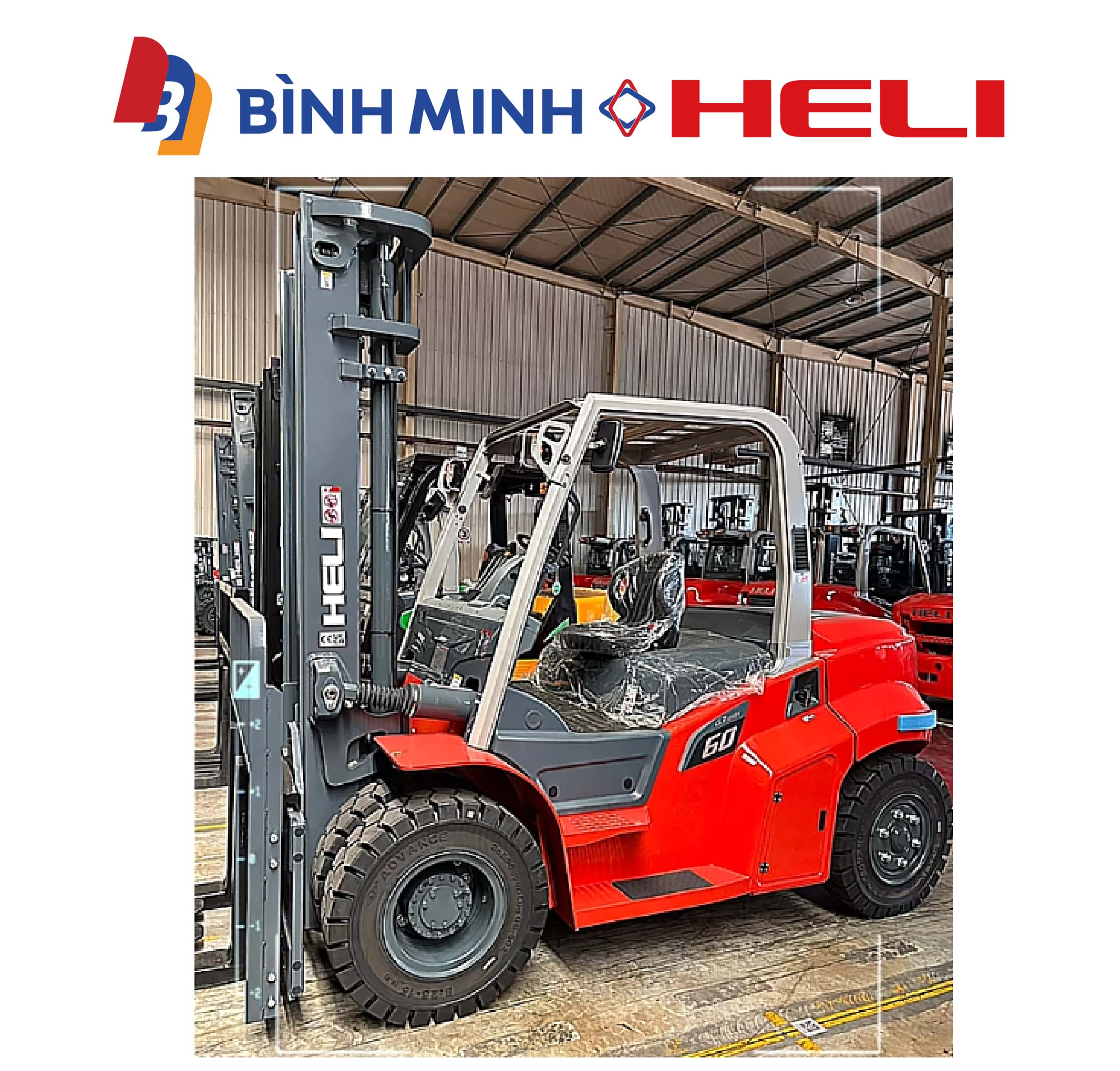 xe nâng dầu g3 series 6 tấn