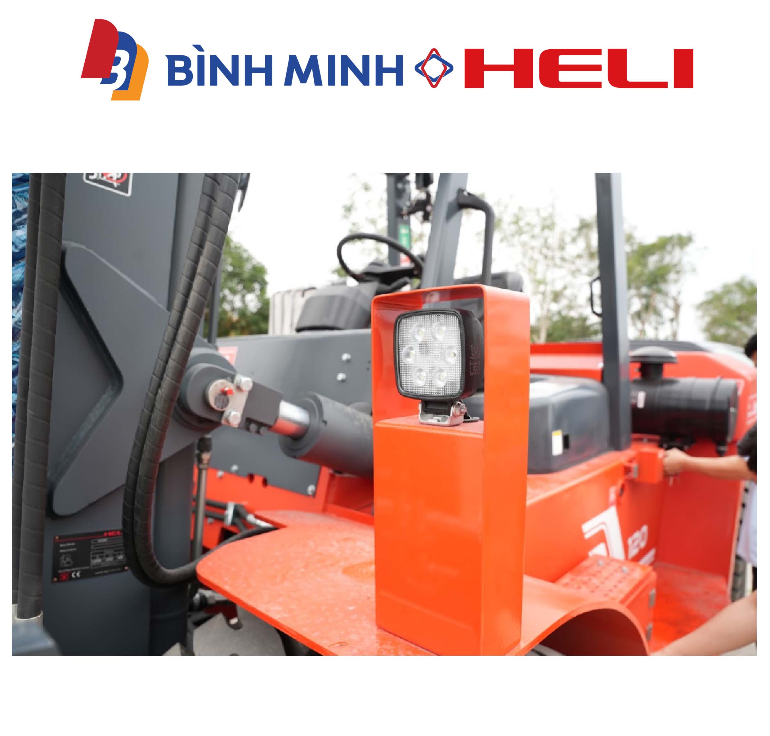 xe nâng dầu h series 12 tấn