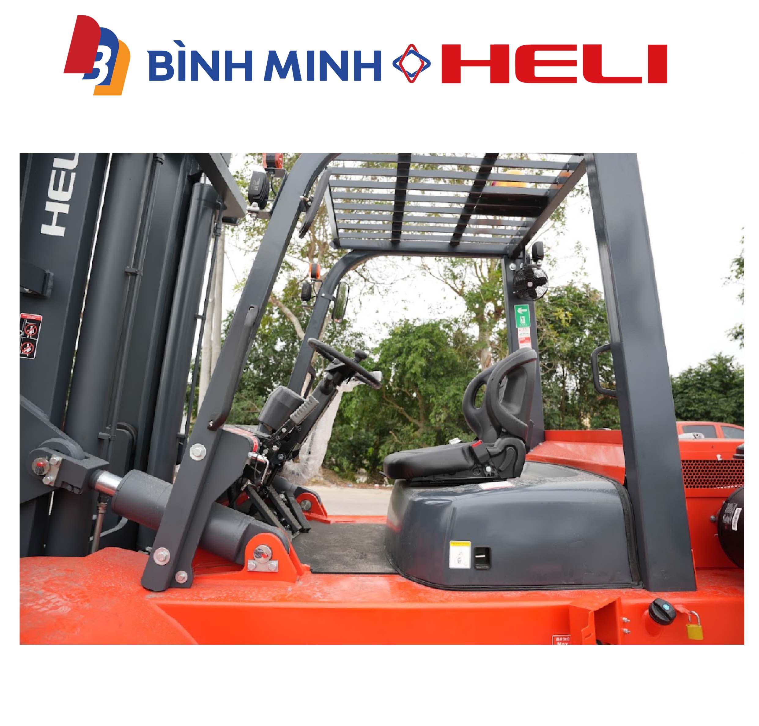 xe nâng dầu h series 12 tấn