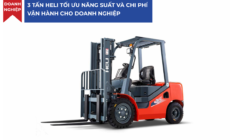 BÌNH MINH LÊN SÓNG VIETBAO – XE NÂNG 3 TẤN HELI: TỐI ƯU NĂNG SUẤT VÀ CHI PHÍ VẬN HÀNH CHO DOANH NGHIỆP