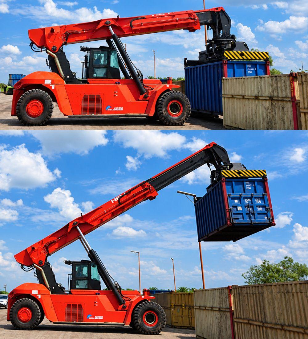 Thực hành xếp dỡ container theo đúng quy trình được hướng dẫn
